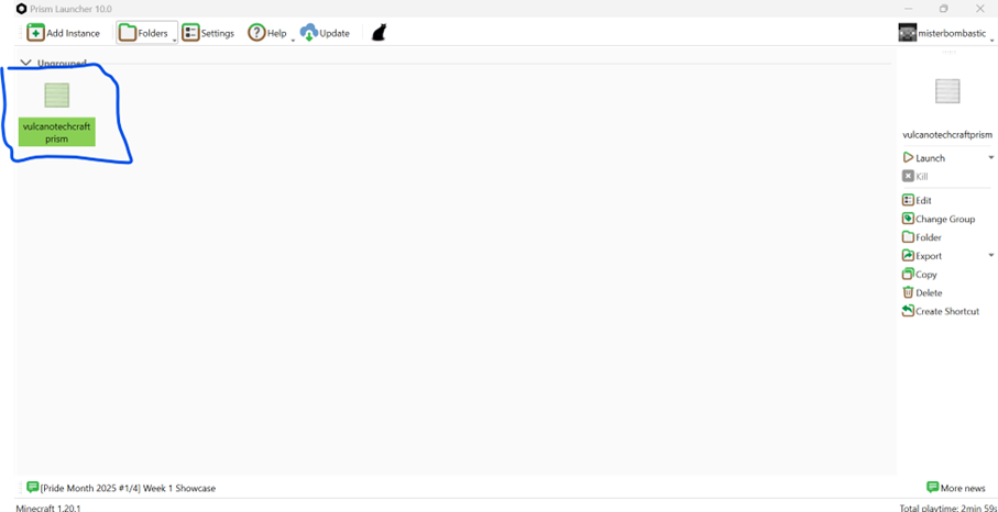 Instance ready