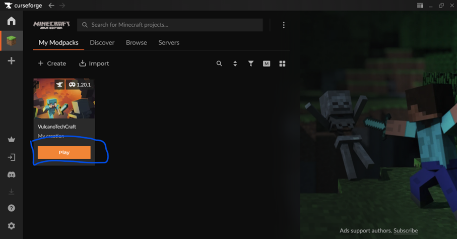 Modpack installed